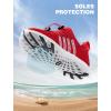 imageSEEKWAY Mens Womens Water Shoes Quick Dry Aqua Shoes Barefoot for Beach Surf Hiking Pool Water Sports1hred White