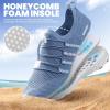 imageSEEKWAY Mens Womens Water Shoes Quick Dry Aqua Shoes Barefoot for Beach Surf Hiking Pool Water Sports1idark Blue