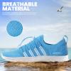 imageSEEKWAY Mens Womens Water Shoes Quick Dry Aqua Shoes Barefoot for Beach Surf Hiking Pool Water Sports1jlight Blue