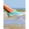 imageSEEKWAY Mens Womens Water Shoes Quick Dry Aqua Shoes Barefoot for Beach Surf Hiking Pool Water Sports1opink Cyan