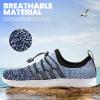 imageSEEKWAY Mens Womens Water Shoes Quick Dry Aqua Shoes Barefoot for Beach Surf Hiking Pool Water Sports1sthree Colour