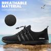 imageSEEKWAY Mens Womens Water Shoes Quick Dry Aqua Shoes Barefoot for Beach Surf Hiking Pool Water Sports2cknit Galaxy