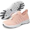 imageSEEKWAY Mens Womens Water Shoes Quick Dry Aqua Shoes Barefoot for Beach Surf Hiking Pool Water Sports1nchampagne