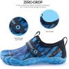 imageSEEKWAY Barefoot Water Shoes for Kids  Wide Toe Box and QuickDry Sand Shoes Toddler for Hiking Swim Beach Pool Kayak Sport Accessories Camping Essentials MustHaves for Boys Girls Sizes2ddark Blue