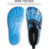 imageSEEKWAY Barefoot Water Shoes for Kids  Wide Toe Box and QuickDry Sand Shoes Toddler for Hiking Swim Beach Pool Kayak Sport Accessories Camping Essentials MustHaves for Boys Girls Sizes1anavy Blue