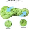 imageSEEKWAY Barefoot Water Shoes for Kids  Wide Toe Box and QuickDry Sand Shoes Toddler for Hiking Swim Beach Pool Kayak Sport Accessories Camping Essentials MustHaves for Boys Girls Sizes1dblack Green
