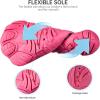 imageSEEKWAY Barefoot Water Shoes for Kids  Wide Toe Box and QuickDry Sand Shoes Toddler for Hiking Swim Beach Pool Kayak Sport Accessories Camping Essentials MustHaves for Boys Girls Sizes1bblack Pink