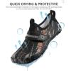 imageSEEKWAY Barefoot Water Shoes for Kids  Wide Toe Box and QuickDry Sand Shoes Toddler for Hiking Swim Beach Pool Kayak Sport Accessories Camping Essentials MustHaves for Boys Girls Sizes1cblack Orange