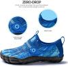 imageSEEKWAY Barefoot Water Shoes for Kids  Wide Toe Box and QuickDry Sand Shoes Toddler for Hiking Swim Beach Pool Kayak Sport Accessories Camping Essentials MustHaves for Boys Girls Sizes2anavy Blue