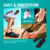 imageSEEKWAY Water Shoes Men Women Adult QuickDry Aqua Sock Barefoot for Beach Swim River Pool Lake Hiking Kayaking Surfing1b406 Black