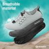 imageSEEKWAY Water Shoes Men Women Adult QuickDry Aqua Sock Barefoot for Beach Swim River Pool Lake Hiking Kayaking Surfing1c412 Light Grey