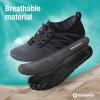 imageSEEKWAY Water Shoes Men Women Adult QuickDry Aqua Sock Barefoot for Beach Swim River Pool Lake Hiking Kayaking Surfing1g455 Gradient Dark Grey