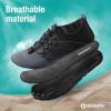imageSEEKWAY Water Shoes Men Women Adult QuickDry Aqua Sock Barefoot for Beach Swim River Pool Lake Hiking Kayaking Surfing1h416 Gradient Dark Grey