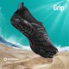 imageSEEKWAY Water Shoes Men Women Adult QuickDry Aqua Sock Barefoot for Beach Swim River Pool Lake Hiking Kayaking Surfing1h416 Gradient Dark Grey