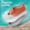 imageSEEKWAY Water Shoes Men Women Adult QuickDry Aqua Sock Barefoot for Beach Swim River Pool Lake Hiking Kayaking Surfing1i418 Gradient Orange White