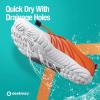 imageSEEKWAY Water Shoes Men Women Adult QuickDry Aqua Sock Barefoot for Beach Swim River Pool Lake Hiking Kayaking Surfing1i418 Gradient Orange White