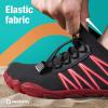 imageSEEKWAY Water Shoes Men Women Adult QuickDry Aqua Sock Barefoot for Beach Swim River Pool Lake Hiking Kayaking Surfing1m425 Rose Black