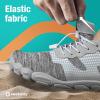 imageSEEKWAY Water Shoes Men Women Adult QuickDry Aqua Sock Barefoot for Beach Swim River Pool Lake Hiking Kayaking Surfing2cab056 Gray White
