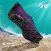 imageSEEKWAY Water Shoes Men Women Adult QuickDry Aqua Sock Barefoot for Beach Swim River Pool Lake Hiking Kayaking Surfing3e408 Purple