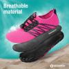imageSEEKWAY Water Shoes Men Women Adult QuickDry Aqua Sock Barefoot for Beach Swim River Pool Lake Hiking Kayaking Surfing3f410 Rose Red