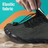 imageSEEKWAY Water Shoes Men Women Adult QuickDry Aqua Sock Barefoot for Beach Swim River Pool Lake Hiking Kayaking Surfing3kab002 Dark Gray