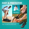 imageSEEKWAY Water Shoes Men Women Adult QuickDry Aqua Sock Barefoot for Beach Swim River Pool Lake Hiking Kayaking Surfing3kab002 Dark Gray