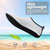 imageSEEKWAY Water Shoes Barefoot Aqua Socks QuickDry Non Slip Shoes for Beach Swim Pool River Boating Surf Women Men SK0021dstripe White2