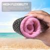 imageSEEKWAY Water Shoes Barefoot Aqua Socks QuickDry Non Slip Shoes for Beach Swim Pool River Boating Surf Women Men SK0021estripe Pink2