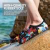 imageSEEKWAY Water Shoes Barefoot Aqua Socks QuickDry Non Slip Shoes for Beach Swim Pool River Boating Surf Women Men SK0022a1281 Painted Tiedye