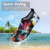 imageSEEKWAY Water Shoes Barefoot Aqua Socks QuickDry Non Slip Shoes for Beach Swim Pool River Boating Surf Women Men SK0022a1281 Painted Tiedye
