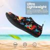 imageSEEKWAY Water Shoes Barefoot Aqua Socks QuickDry Non Slip Shoes for Beach Swim Pool River Boating Surf Women Men SK0022a1281 Painted Tiedye