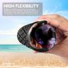 imageSEEKWAY Water Shoes Barefoot Aqua Socks QuickDry Non Slip Shoes for Beach Swim Pool River Boating Surf Women Men SK0022d1294 Ginkgo Leaf