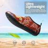 imageSEEKWAY Water Shoes Barefoot Aqua Socks QuickDry Non Slip Shoes for Beach Swim Pool River Boating Surf Women Men SK0022d1414 Paisley