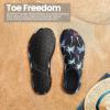 imageSEEKWAY Water Shoes Barefoot Aqua Socks QuickDry Non Slip Shoes for Beach Swim Pool River Boating Surf Women Men SK0022e1302 Coconut Tree