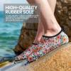 imageSEEKWAY Water Shoes Barefoot Aqua Socks QuickDry Non Slip Shoes for Beach Swim Pool River Boating Surf Women Men SK0022i1335 Floral