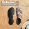 imageSEEKWAY Water Shoes Barefoot Aqua Socks QuickDry Non Slip Shoes for Beach Swim Pool River Boating Surf Women Men SK0022i1335 Floral