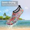 imageSEEKWAY Water Shoes Barefoot Aqua Socks QuickDry Non Slip Shoes for Beach Swim Pool River Boating Surf Women Men SK0022i1335 Floral