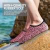 imageSEEKWAY Water Shoes Barefoot Aqua Socks QuickDry Non Slip Shoes for Beach Swim Pool River Boating Surf Women Men SK0022k1313 Paint Spot
