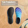 imageSEEKWAY Water Shoes Barefoot Aqua Socks QuickDry Non Slip Shoes for Beach Swim Pool River Boating Surf Women Men SK0022m1083 Mermaid Scale