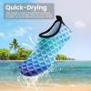 imageSEEKWAY Water Shoes Barefoot Aqua Socks QuickDry Non Slip Shoes for Beach Swim Pool River Boating Surf Women Men SK0022m1083 Mermaid Scale