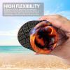 imageSEEKWAY Water Shoes Barefoot Aqua Socks QuickDry Non Slip Shoes for Beach Swim Pool River Boating Surf Women Men SK0022o1011 Fern Leaf