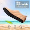 imageSEEKWAY Water Shoes Barefoot Aqua Socks QuickDry Non Slip Shoes for Beach Swim Pool River Boating Surf Women Men SK0022o706 Nude Pink