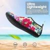imageSEEKWAY Water Shoes Barefoot Aqua Socks QuickDry Non Slip Shoes for Beach Swim Pool River Boating Surf Women Men SK0022p1363 Floral