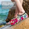 imageSEEKWAY Water Shoes Barefoot Aqua Socks QuickDry Non Slip Shoes for Beach Swim Pool River Boating Surf Women Men SK0022p1363 Floral