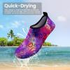 imageSEEKWAY Water Shoes Barefoot Aqua Socks QuickDry Non Slip Shoes for Beach Swim Pool River Boating Surf Women Men SK0022q1024 Love Rainbow