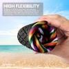 imageSEEKWAY Water Shoes Barefoot Aqua Socks QuickDry Non Slip Shoes for Beach Swim Pool River Boating Surf Women Men SK0022t1044 Rainbow Curve