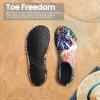 imageSEEKWAY Water Shoes Barefoot Aqua Socks QuickDry Non Slip Shoes for Beach Swim Pool River Boating Surf Women Men SK0022y1541 Floral