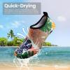 imageSEEKWAY Water Shoes Barefoot Aqua Socks QuickDry Non Slip Shoes for Beach Swim Pool River Boating Surf Women Men SK0022y1541 Floral