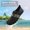imageSEEKWAY Water Shoes Barefoot Aqua Socks QuickDry Non Slip Shoes for Beach Swim Pool River Boating Surf Women Men SK0026b901 Golden