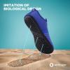 imageSEEKWAY Water Shoes QuickDry Aqua Socks Barefoot Slipon for Beach Pool Swim River Yoga Lake Surf Women Men SK0011csplice Blue